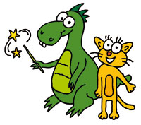 Drago und Mimi, Deutsch für den Schulstart